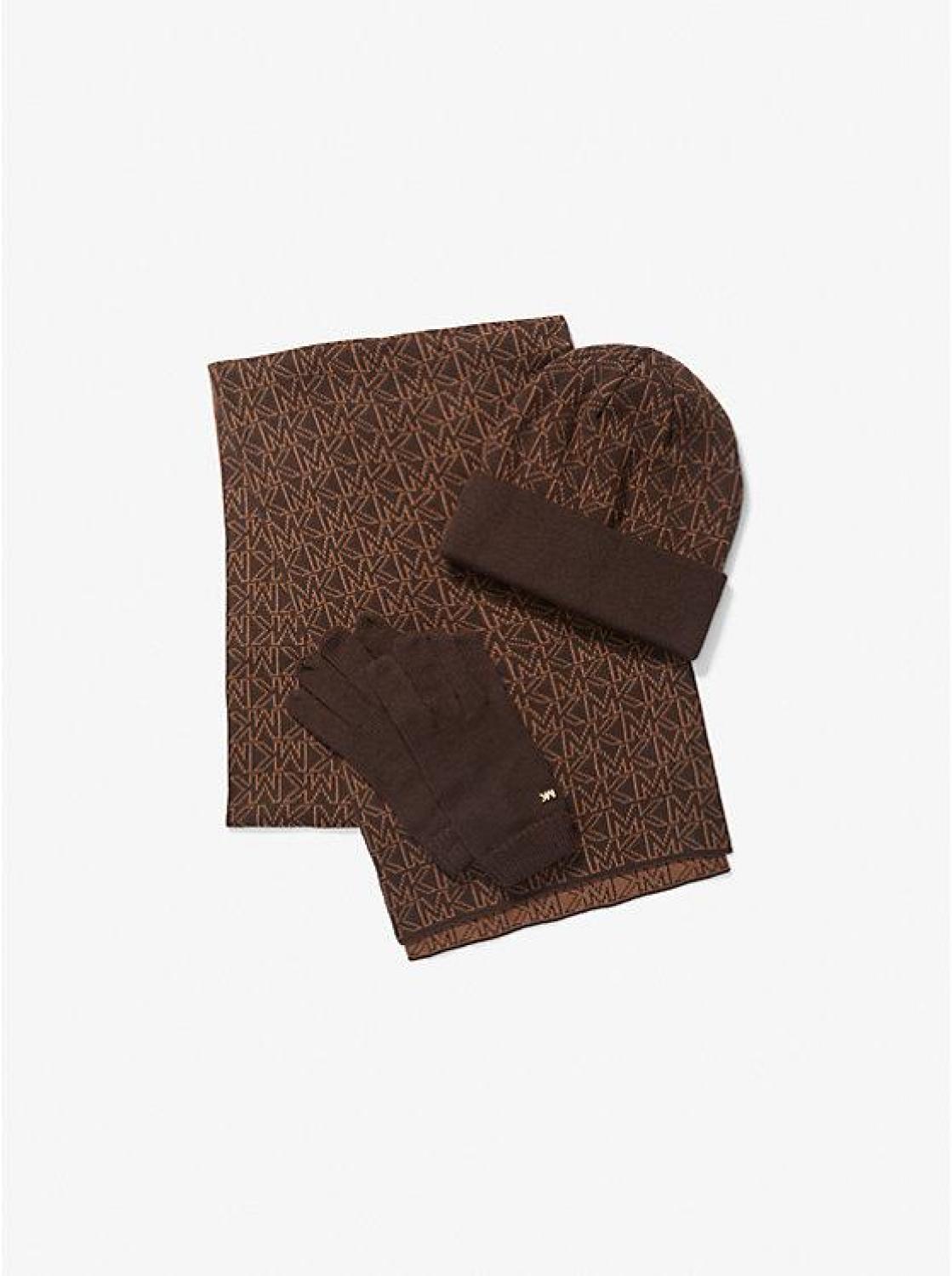 Logo Knit Cold-Weather Set
