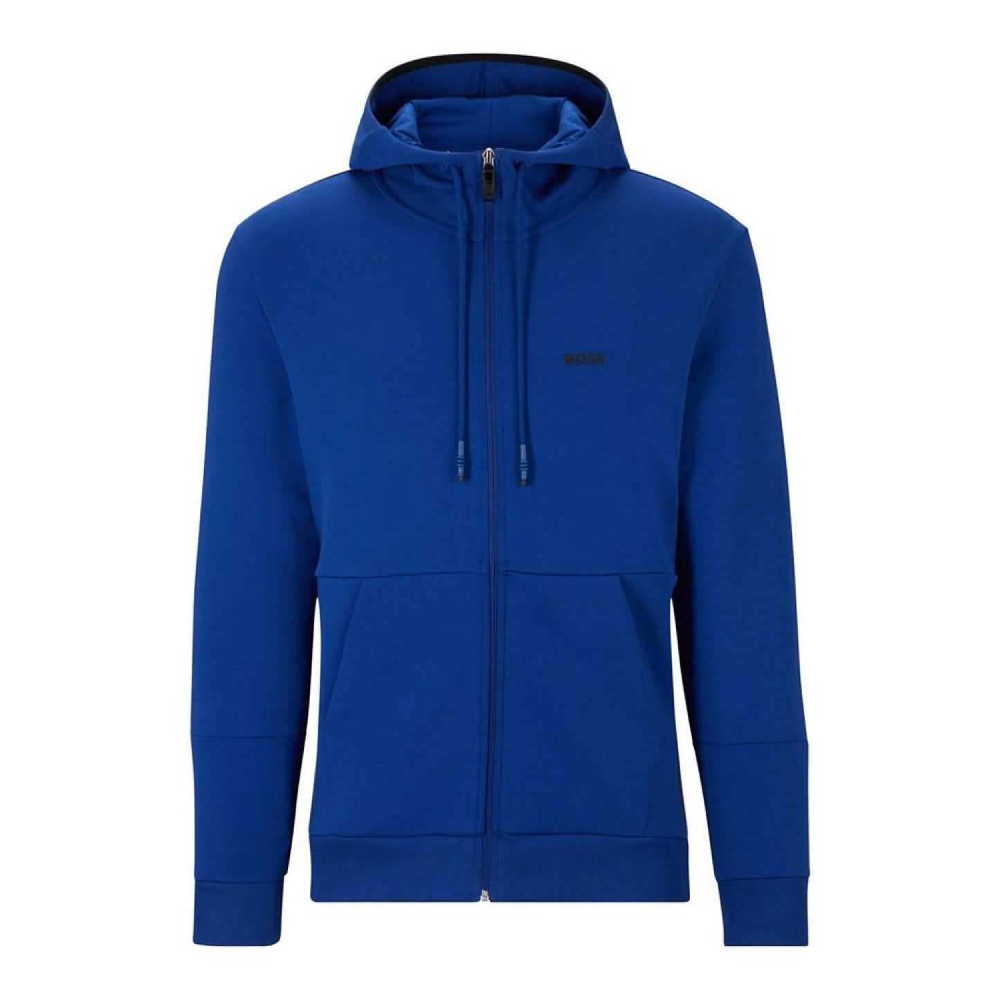 Men's Embroidered Logo Zip-Up Hoodie