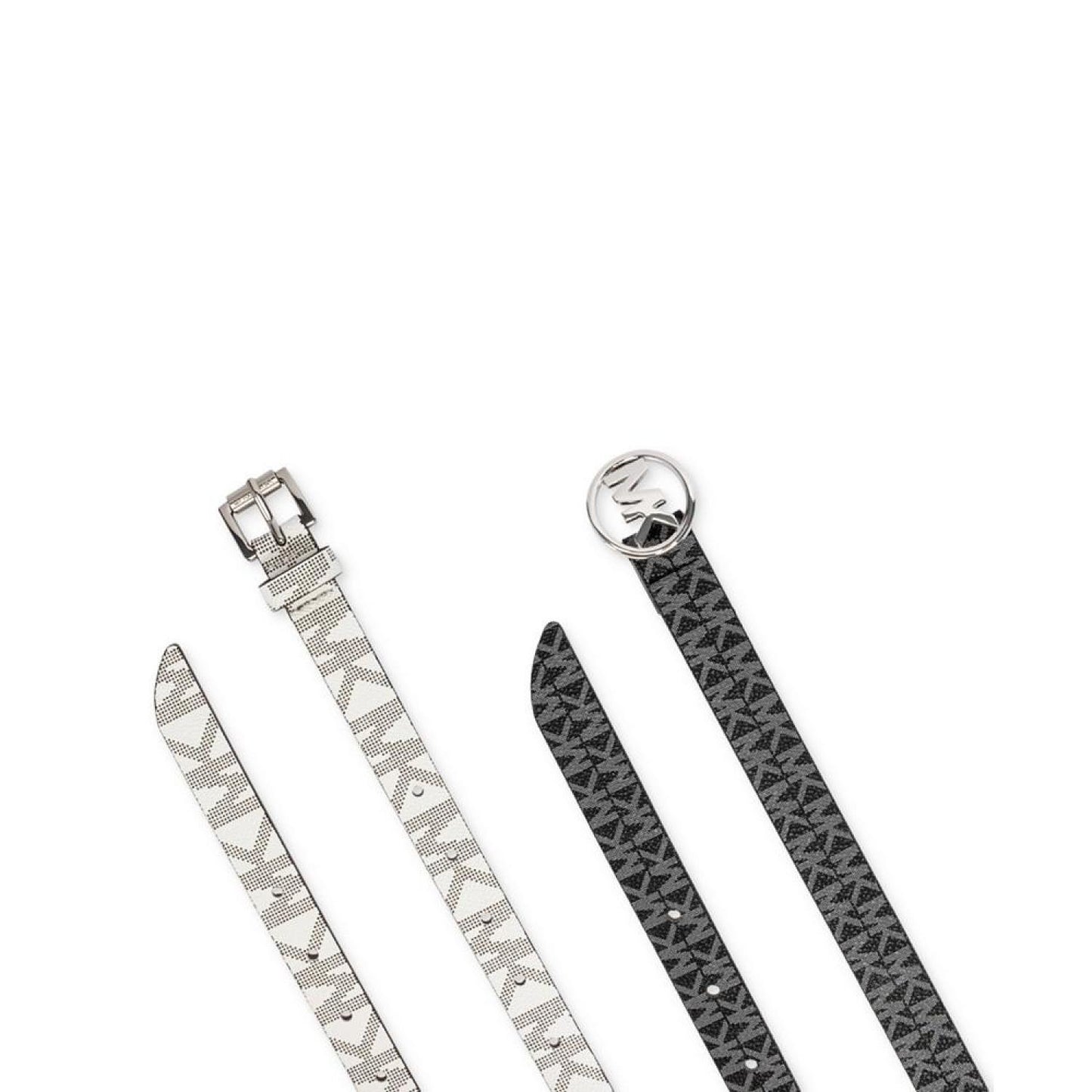 2 Pack Square & Circle Logo Belts