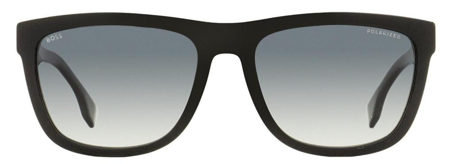 Hugo Boss Men's Polarized Sunglasses B1439S 807WJ Black 58mm