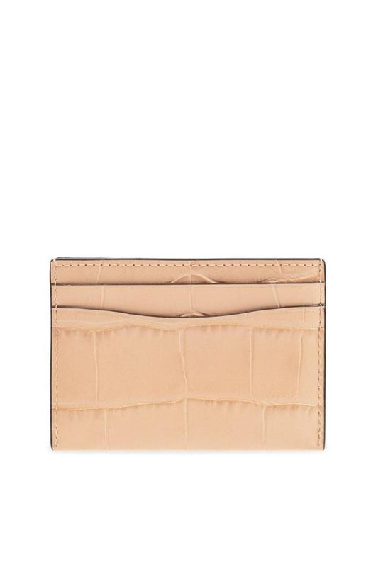 Coach Logo Plaque Embossed Card Case