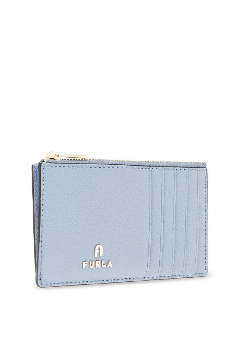 Furla Logo Plaque Zipped Cardholder