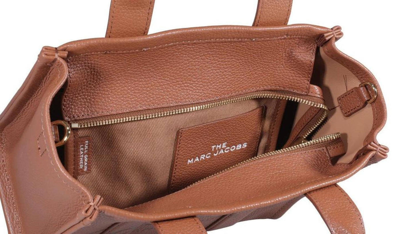 Marc Jacobs Logo Embossed Mini Tote Bag