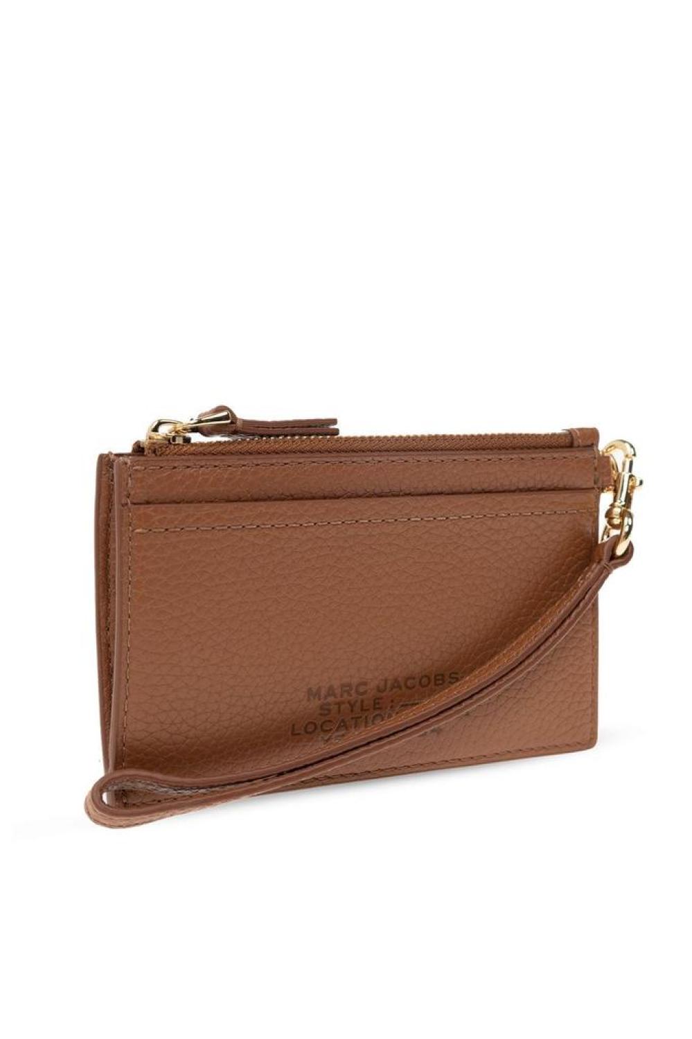 Marc Jacobs Logo Embossed Zipped Wallet