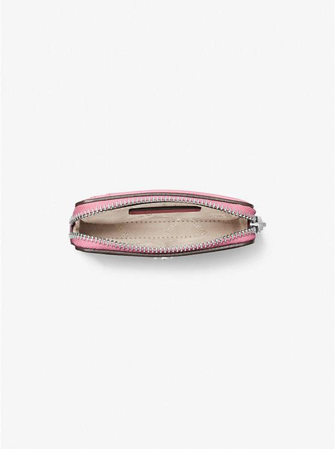 Medium Logo Embossed Chain Card Case