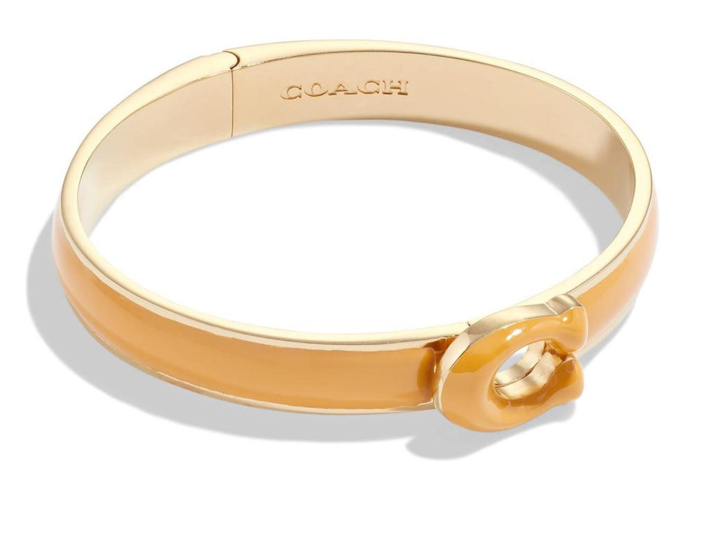 Logo Push Bangle Bracelet