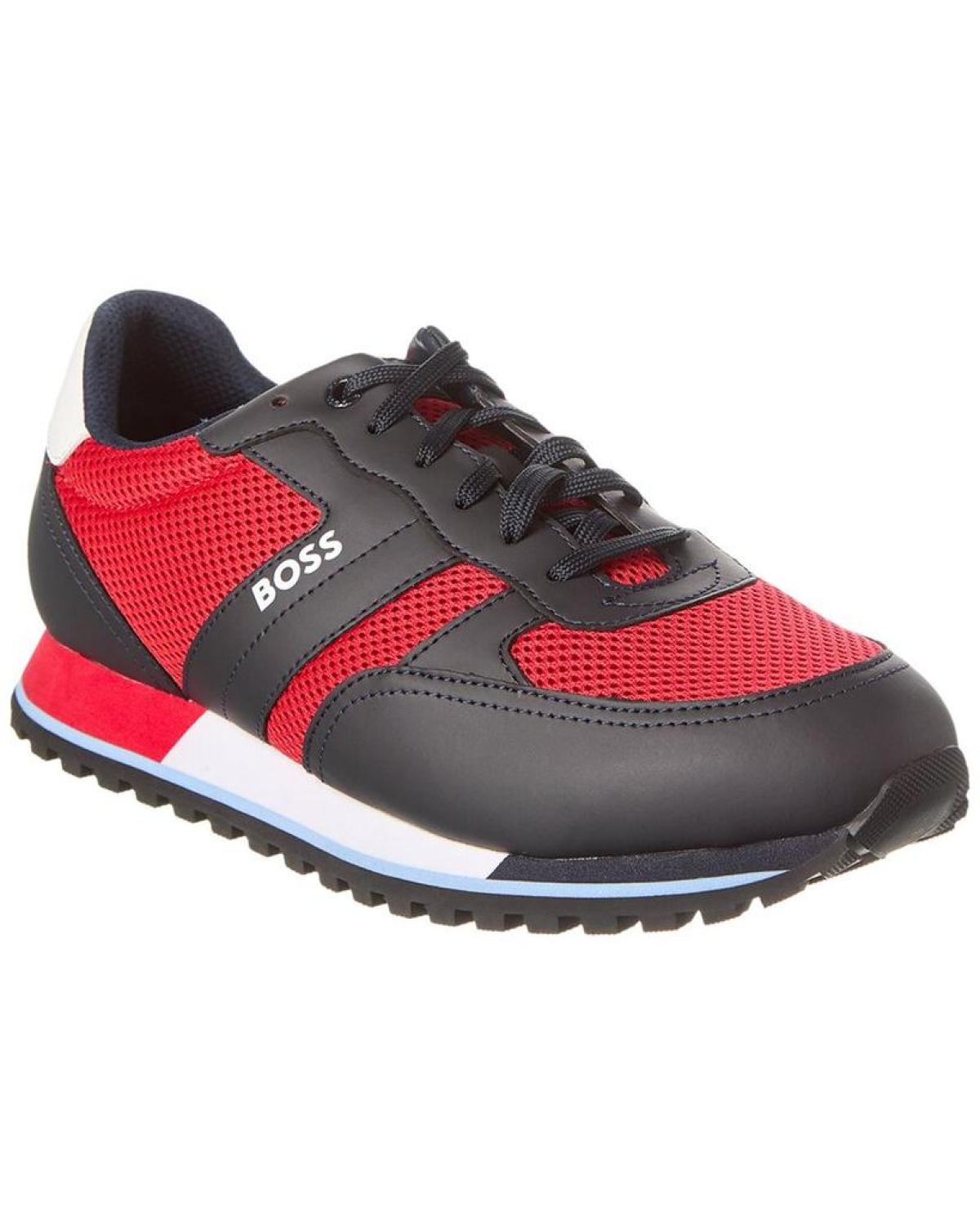 Boss athleisure mesh clearance parkour runner trainers