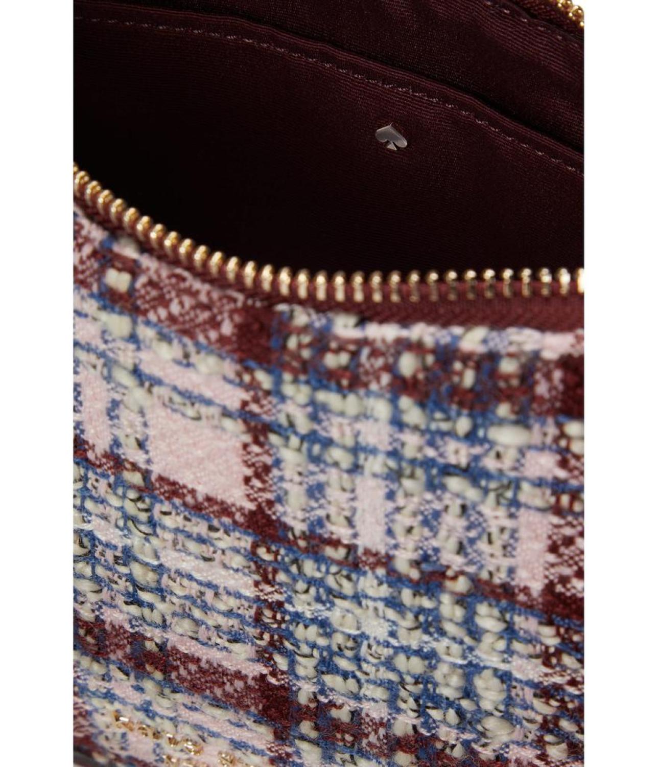 Hudson Tweed Fabric Medium Convertible Crossbody