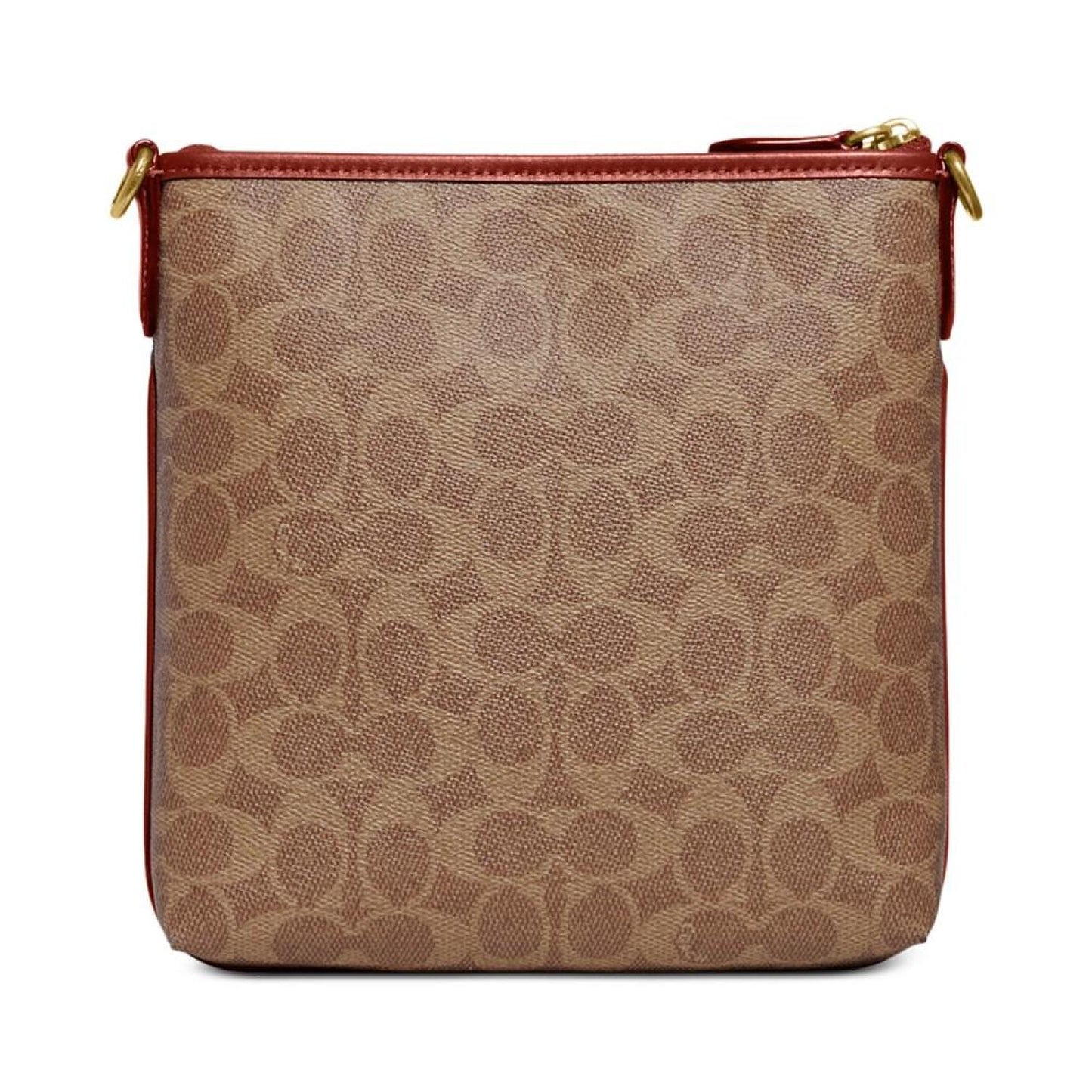 Signature Coated Canvas Kitt Crossbody