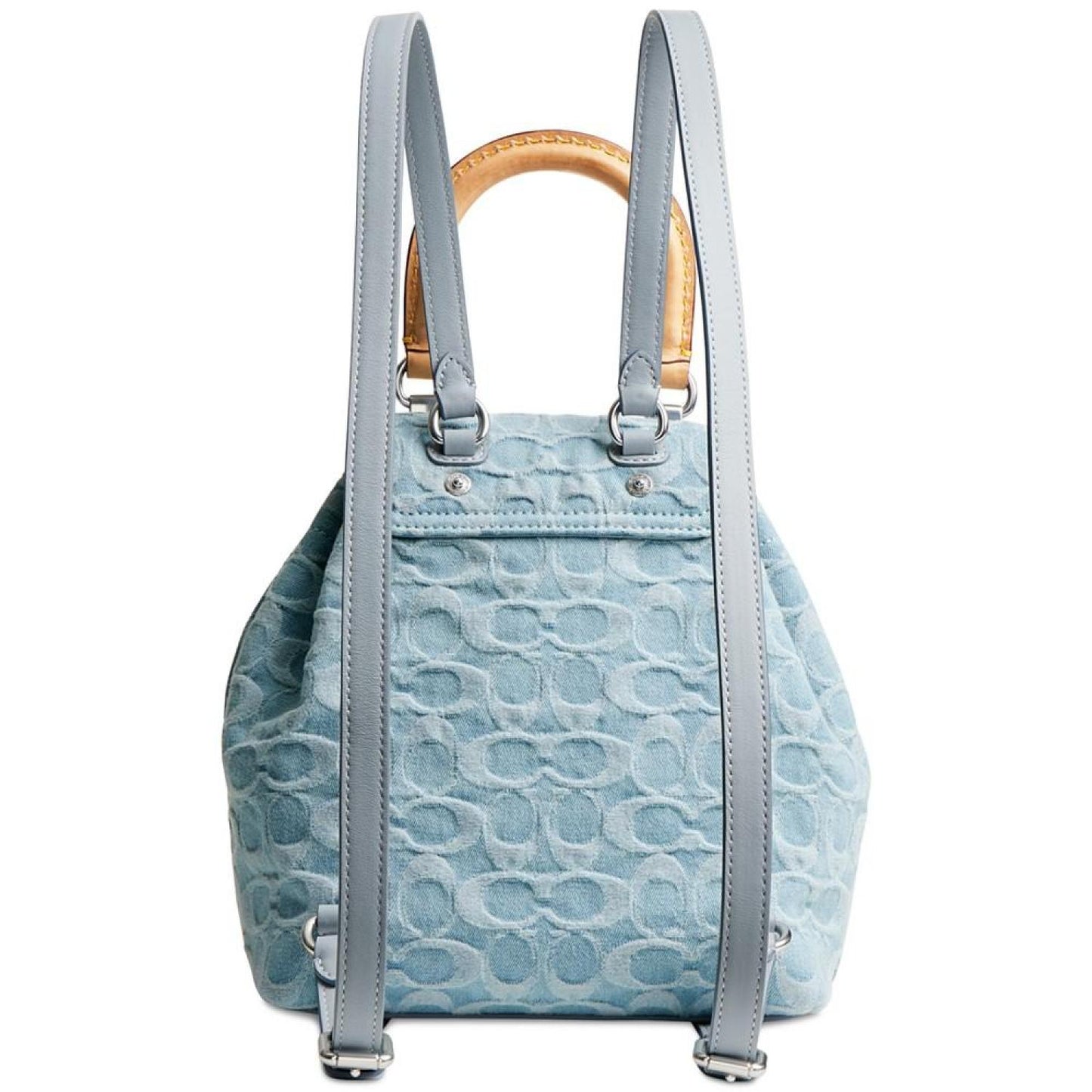 Riya 21 Signature Washed Denim Small Backpack