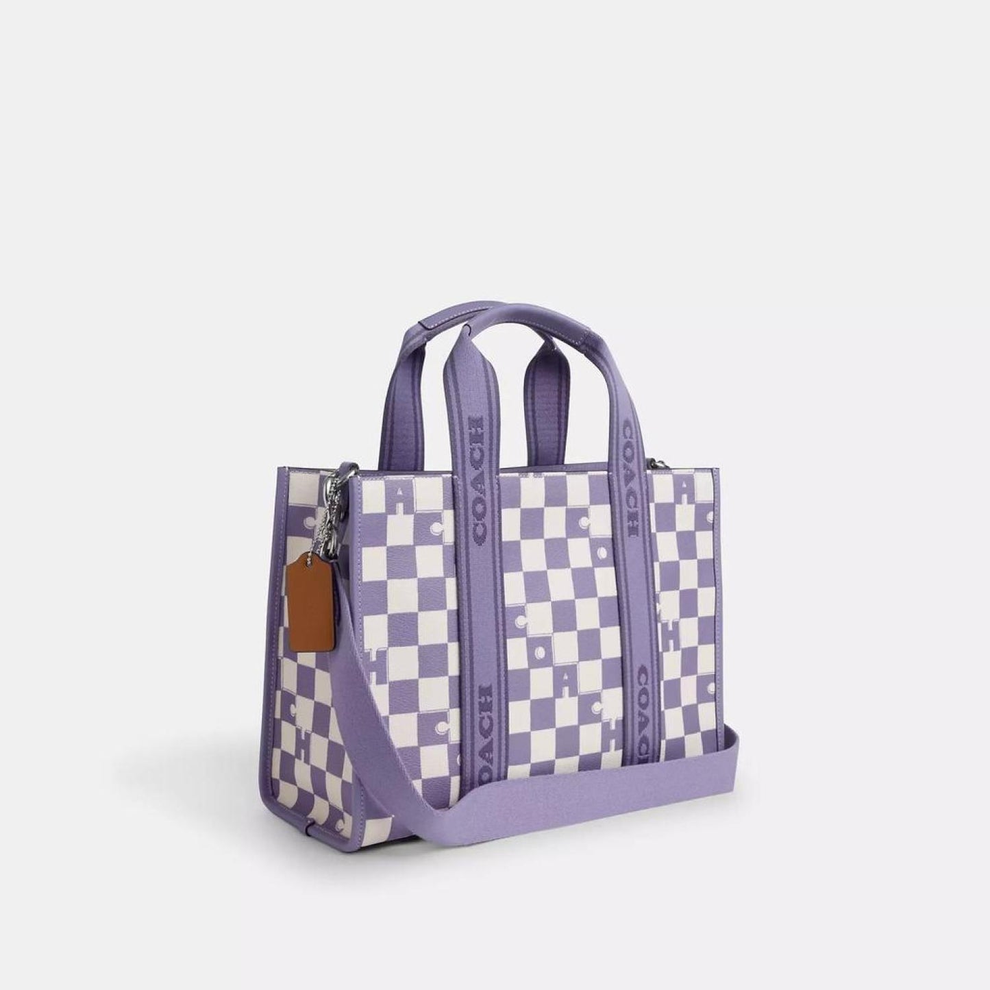 Coach Outlet Smith Tote With Checkerboard Print