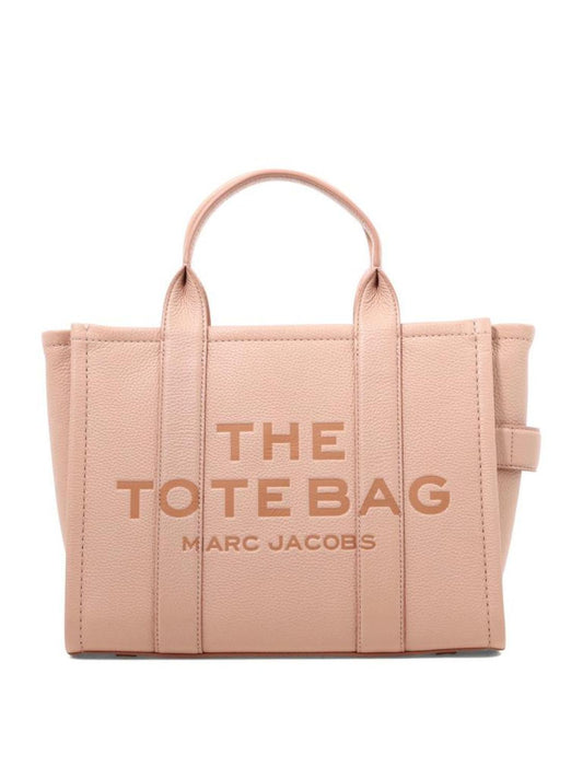 Marc Jacobs Logo Debossed Zipped Medium Tote Bag
