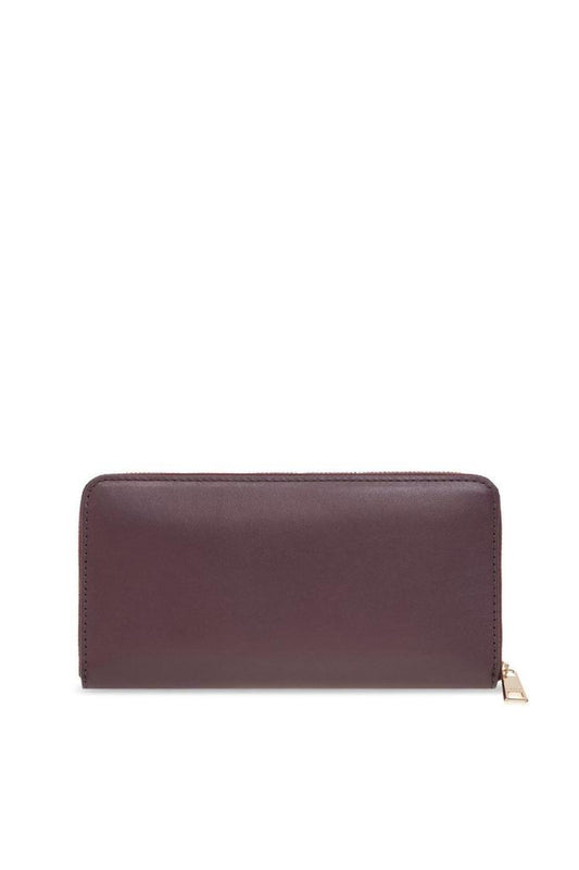 Furla Logo Lettering Zip-Around Wallet