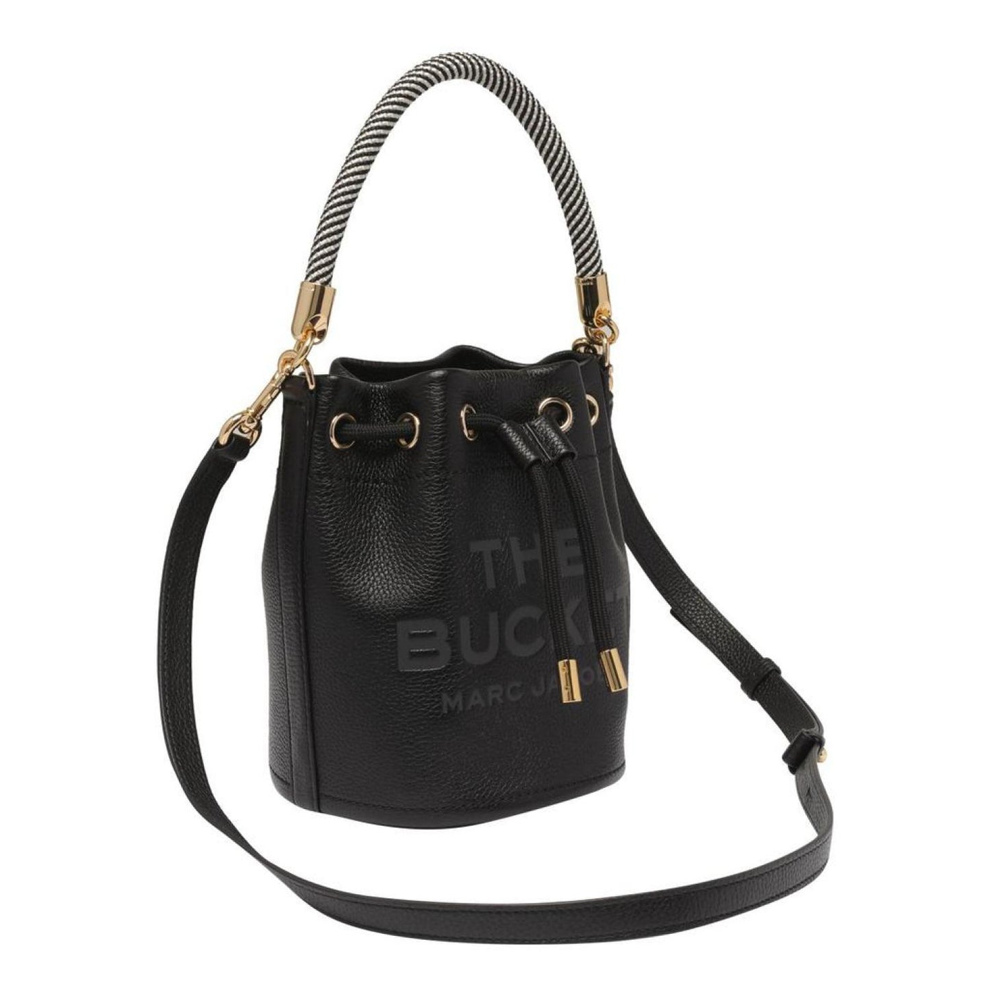 Marc Jacobs Logo Embossed Bucket Bag