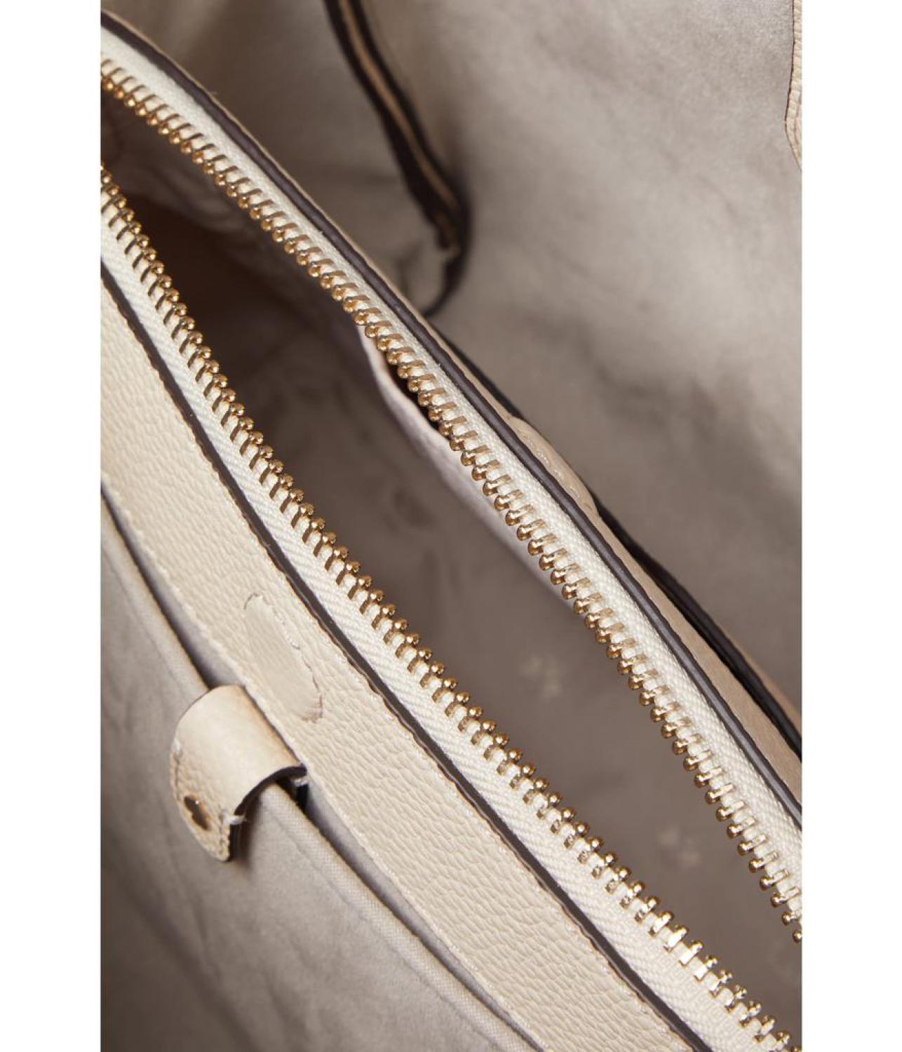Knott Pebbled Leather Medium Crossbody Tote