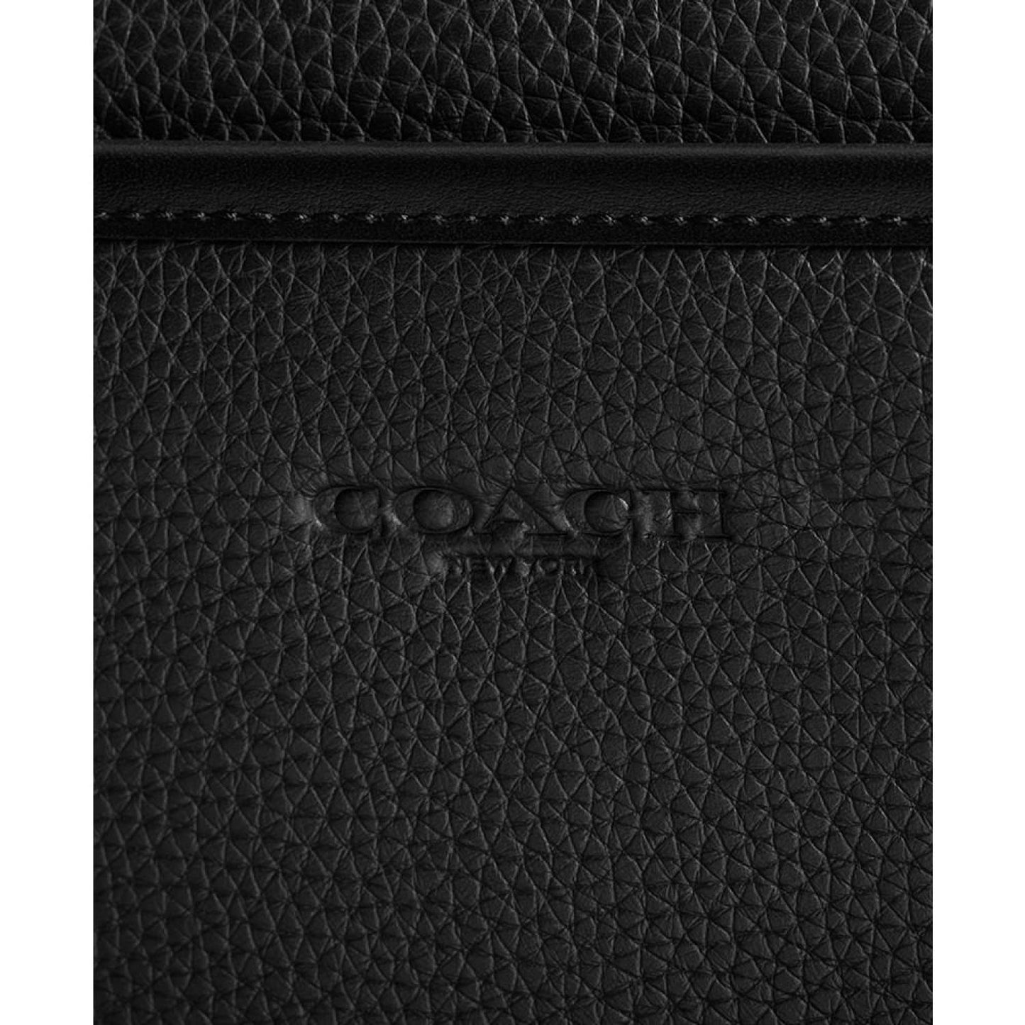 Men's Gotham Pebble Leather Convertible Briefcase