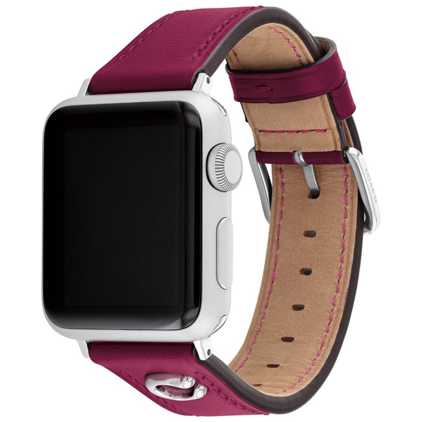 Hyacinth Leather Apple Strap, 38, 40, 41mm