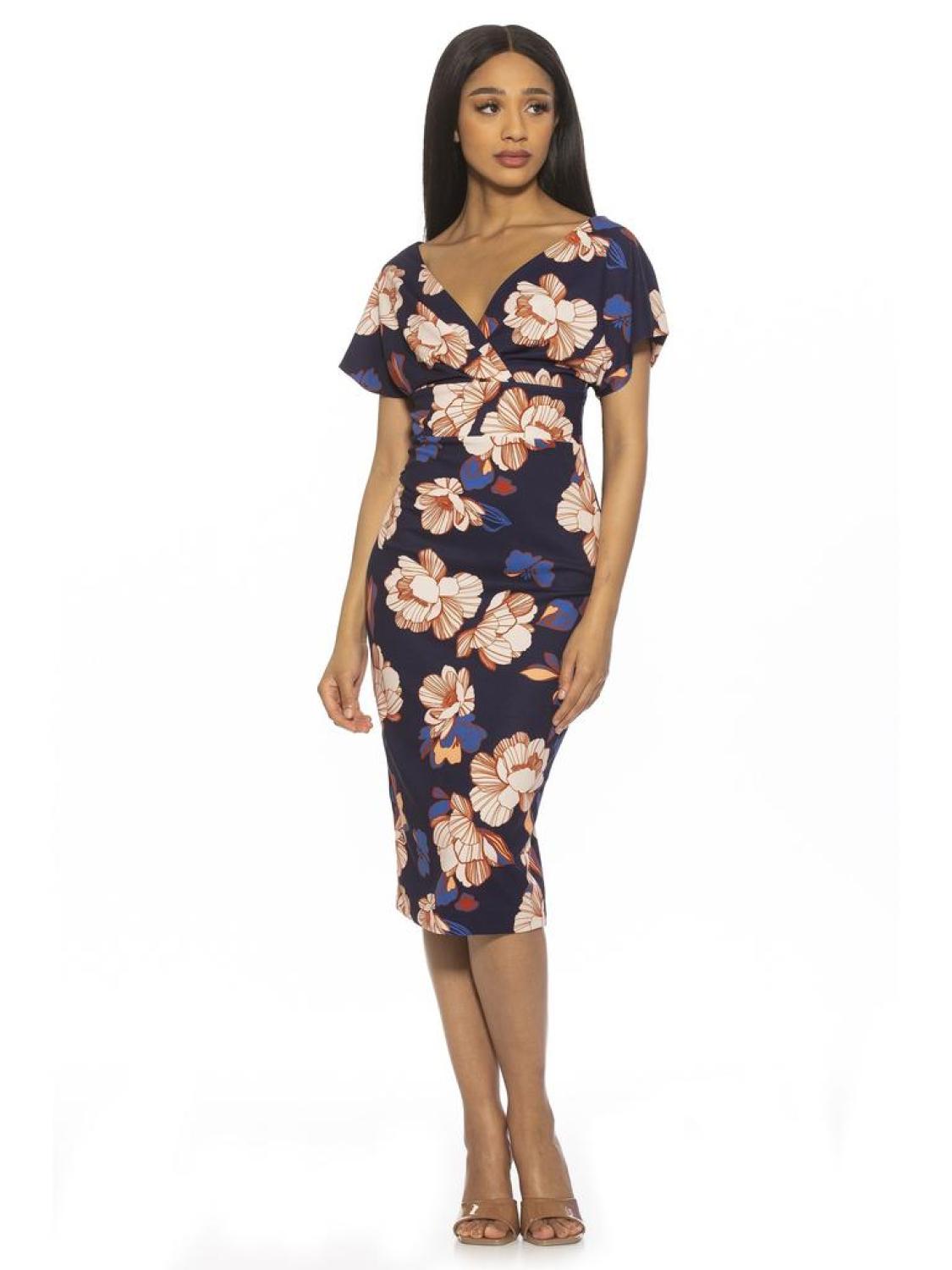Naomi V Neck Dress