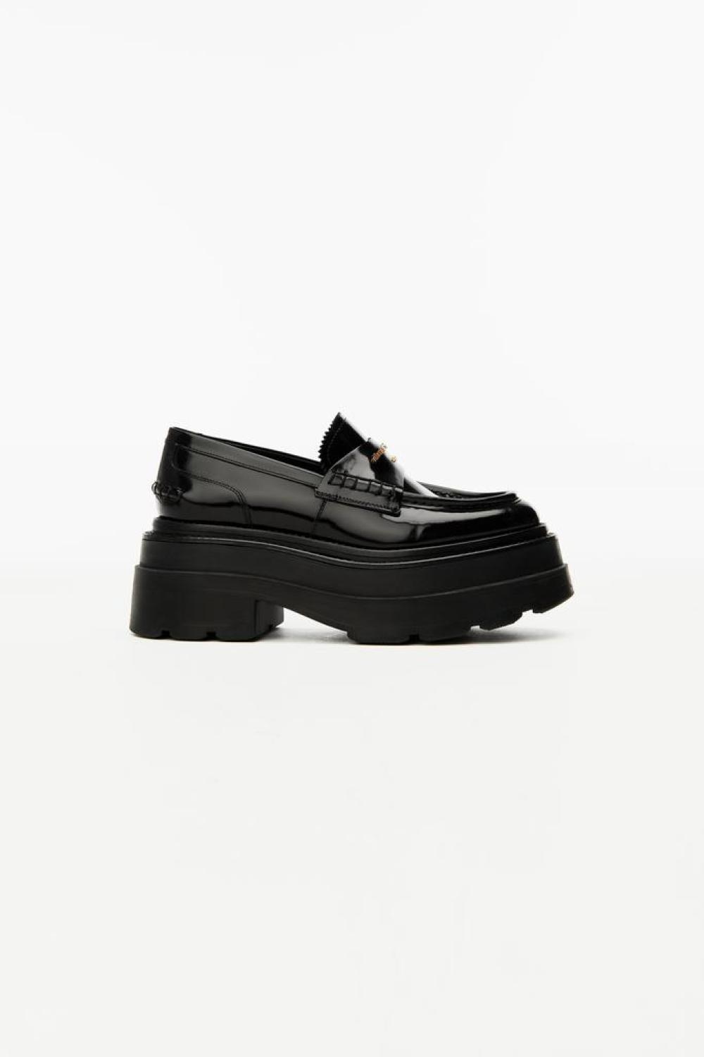 Carter Platform Loafer In Leather