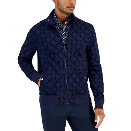 Men's Empire Flocked Full-Zip Track Jacket