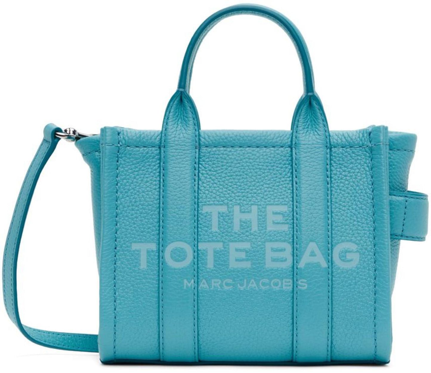 Blue 'The Leather Mini' Tote