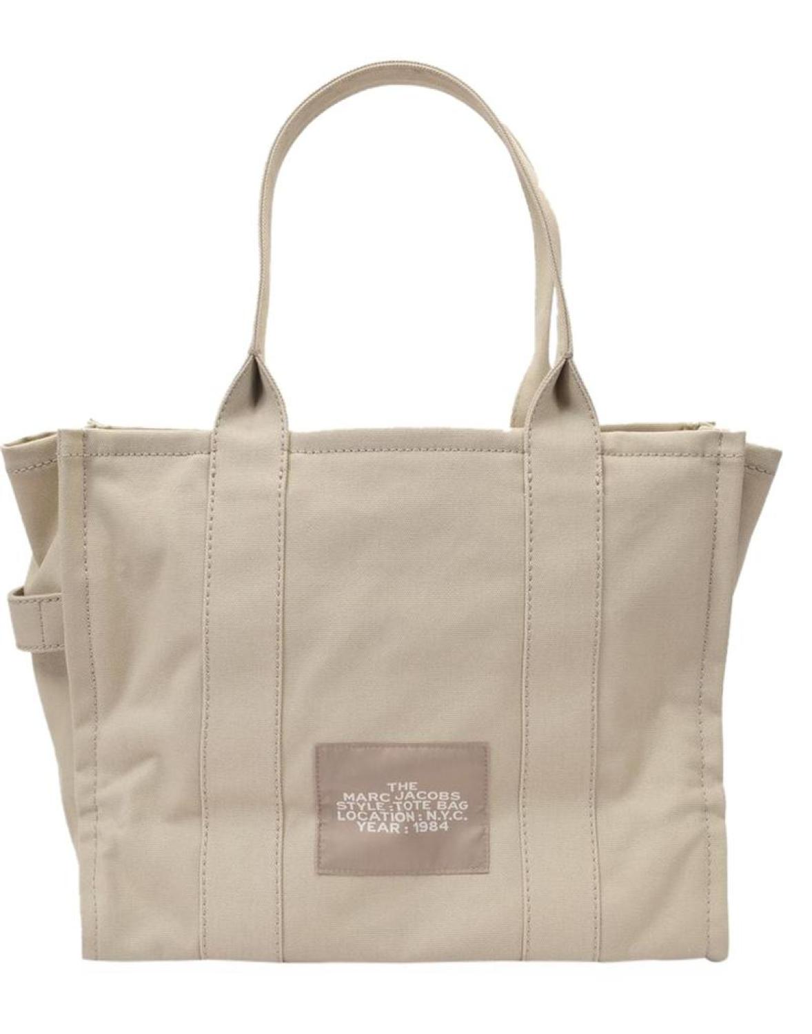 The Large Tote Bag - Marc Jacobs - Beige - Cotton