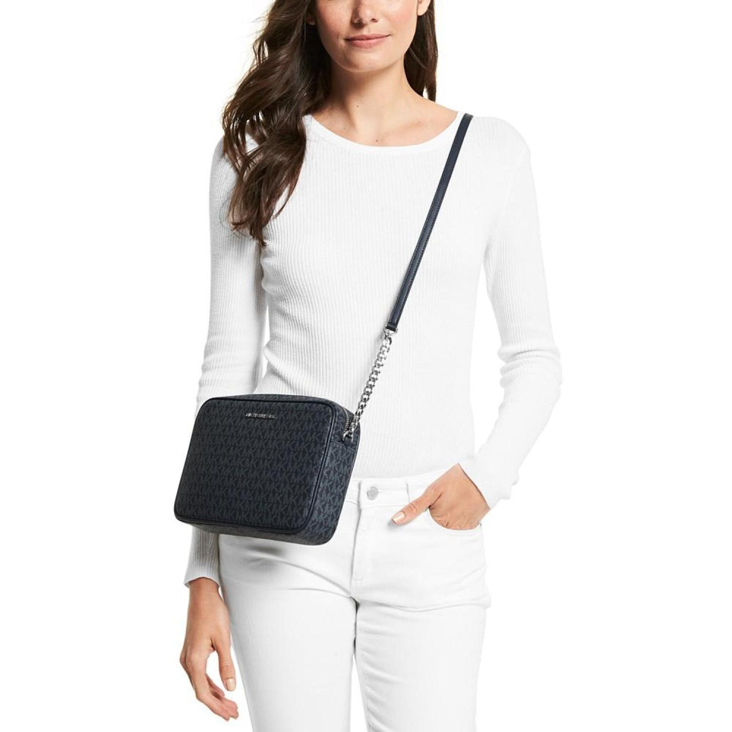 Logo Jet Set East-West Crossbody