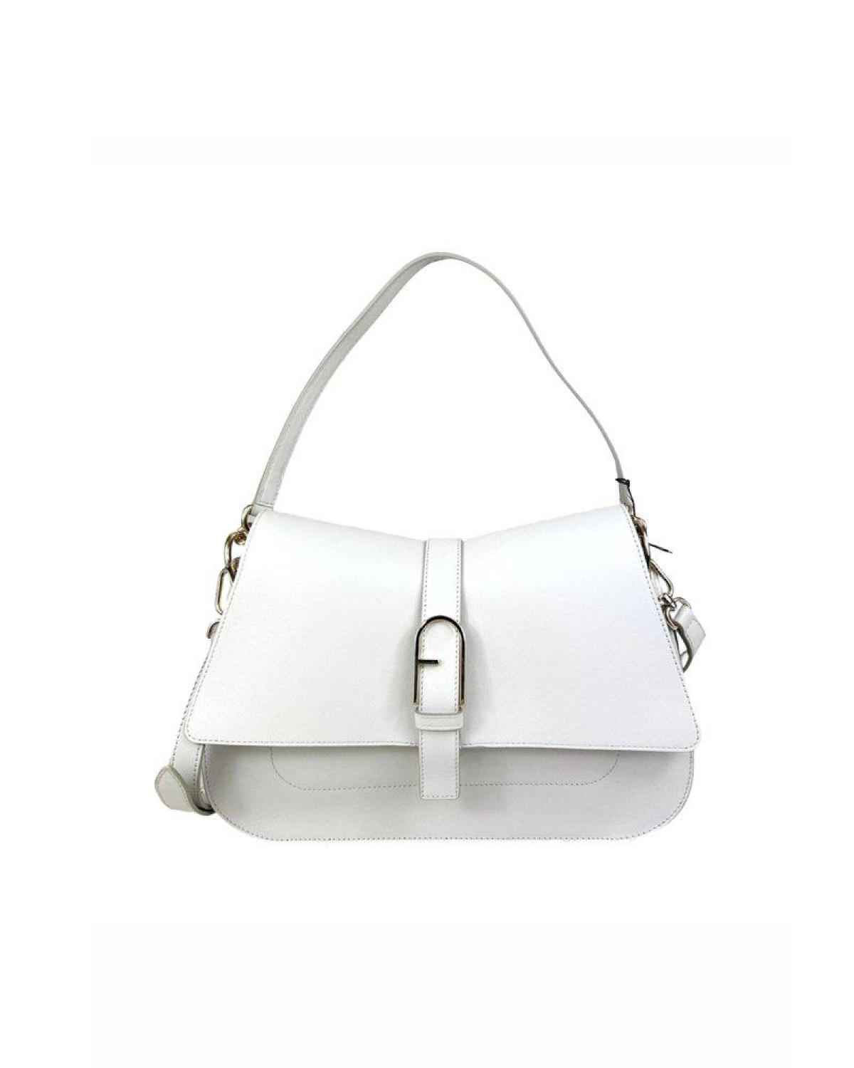 Furla Flow Logo Plaque Large Tote Bag