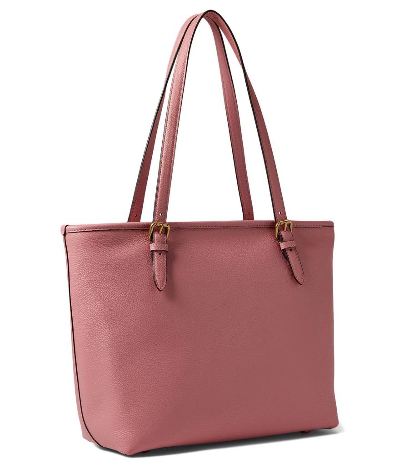Polished Pebble Leather Taylor Tote