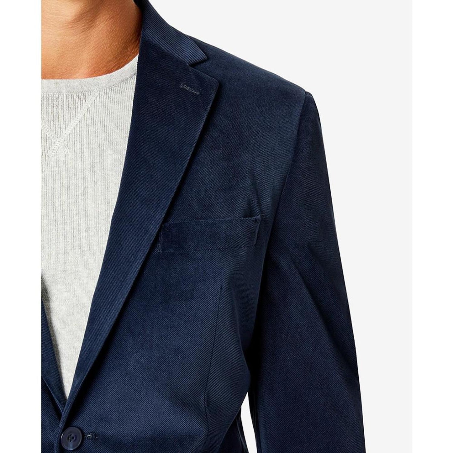 Men's Modern-Fit Velvet Blazer