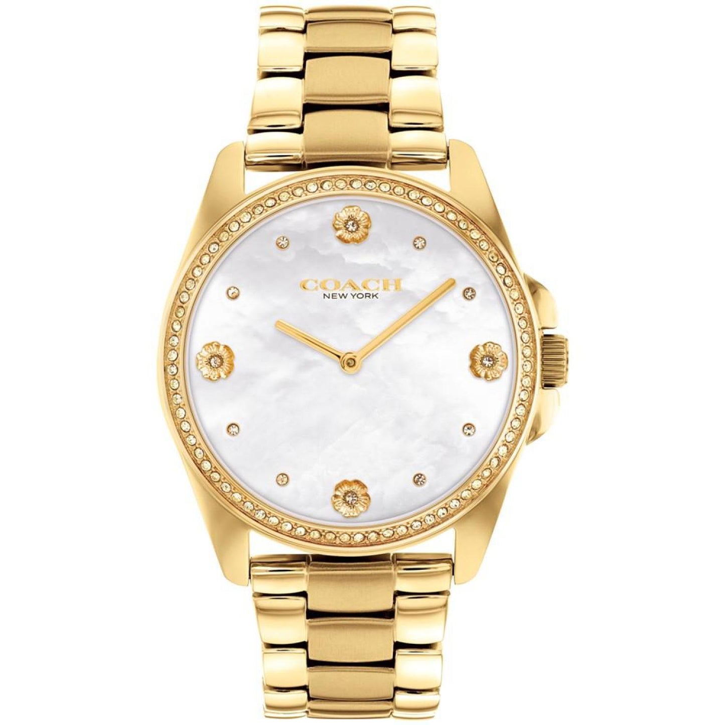 Women's Greyson Quartz Gold-Tone Stainless Steel Bracelet Watch 36mm