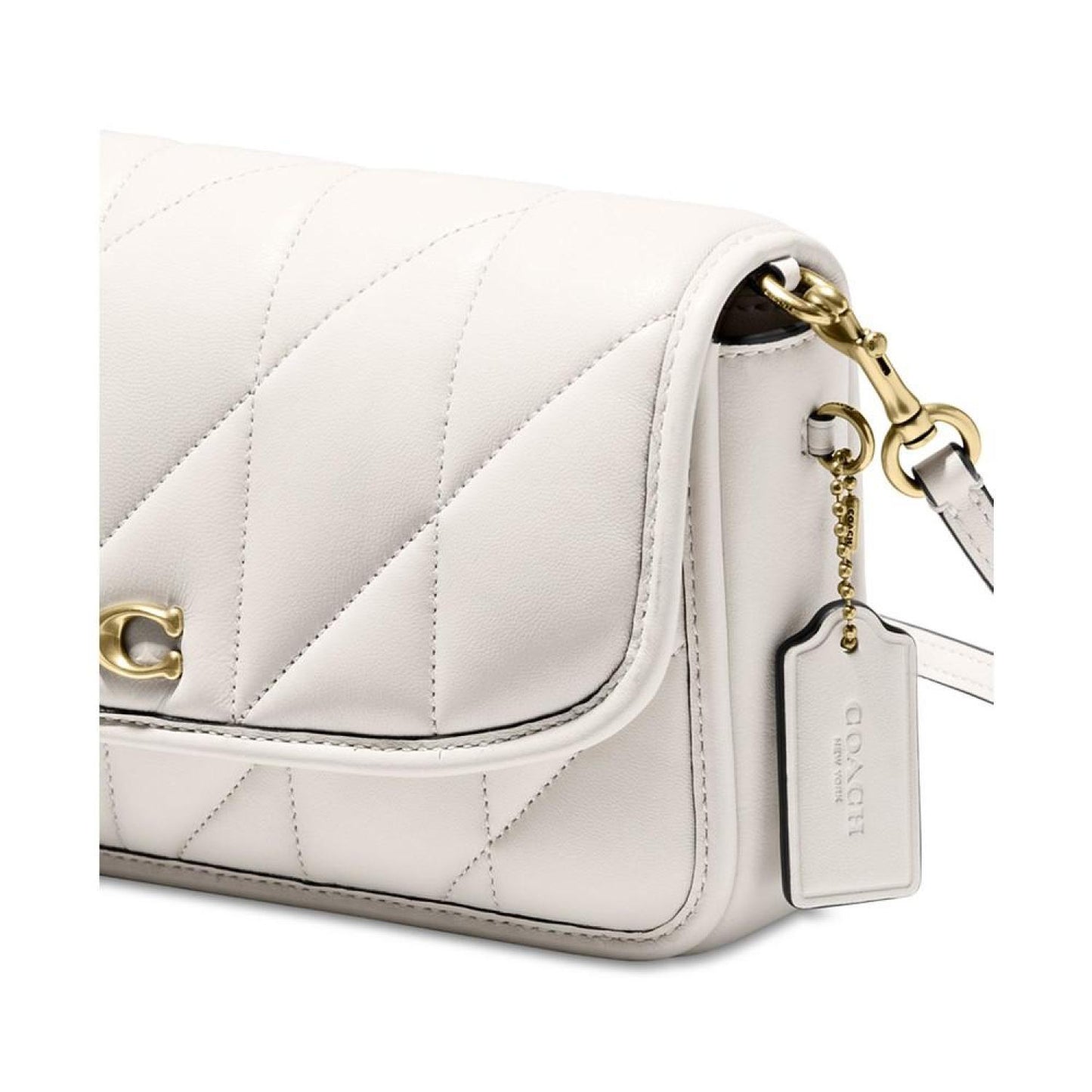 Quilted Leather Hayden Crossbody with Removable Strap