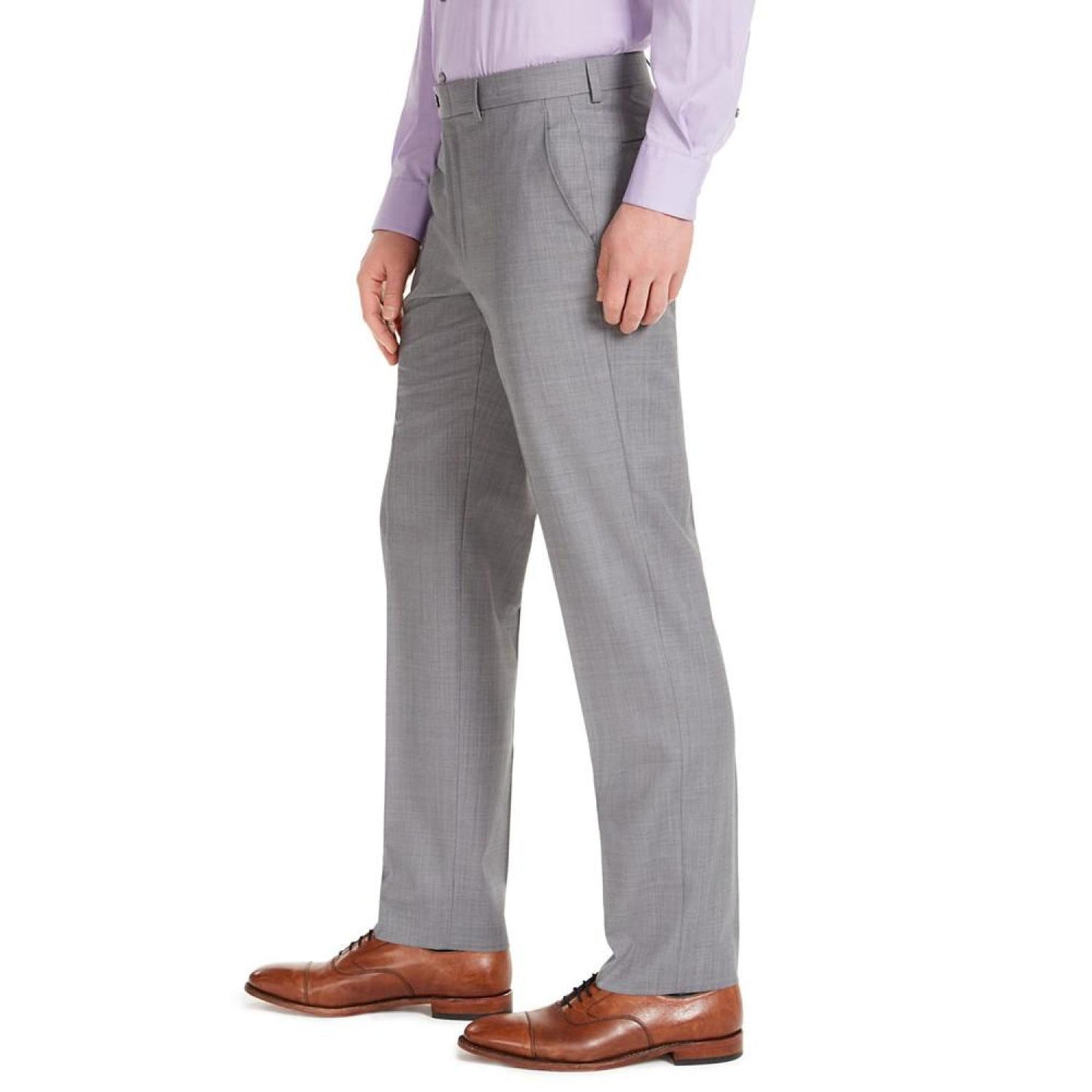 Men's Modern-Fit Airsoft Stretch Suit Pants