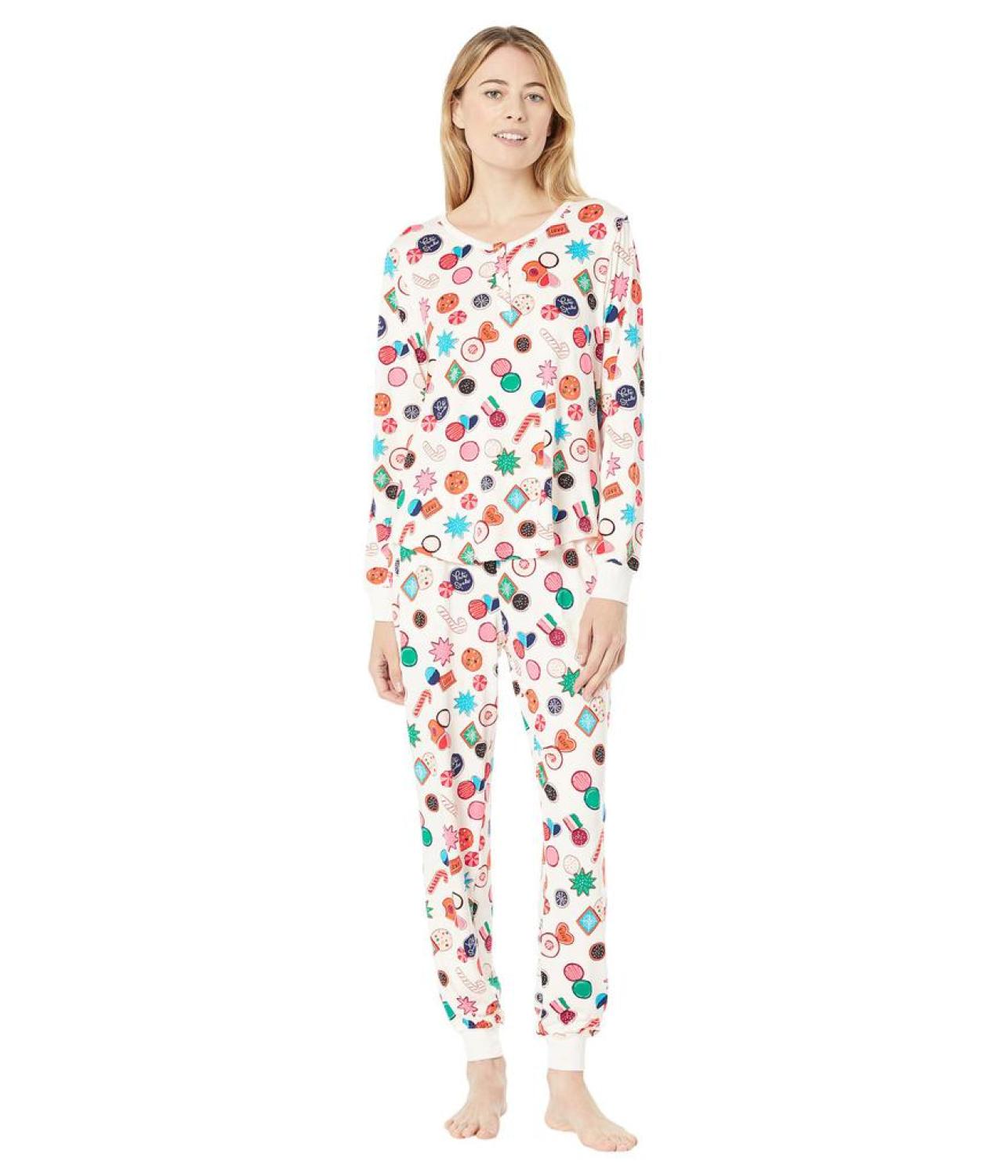 Brushed Jersey Joggers PJ Set