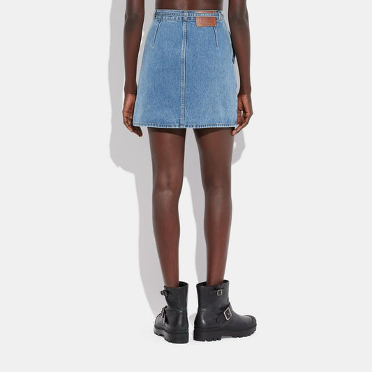 Coach Outlet Denim Skirt
