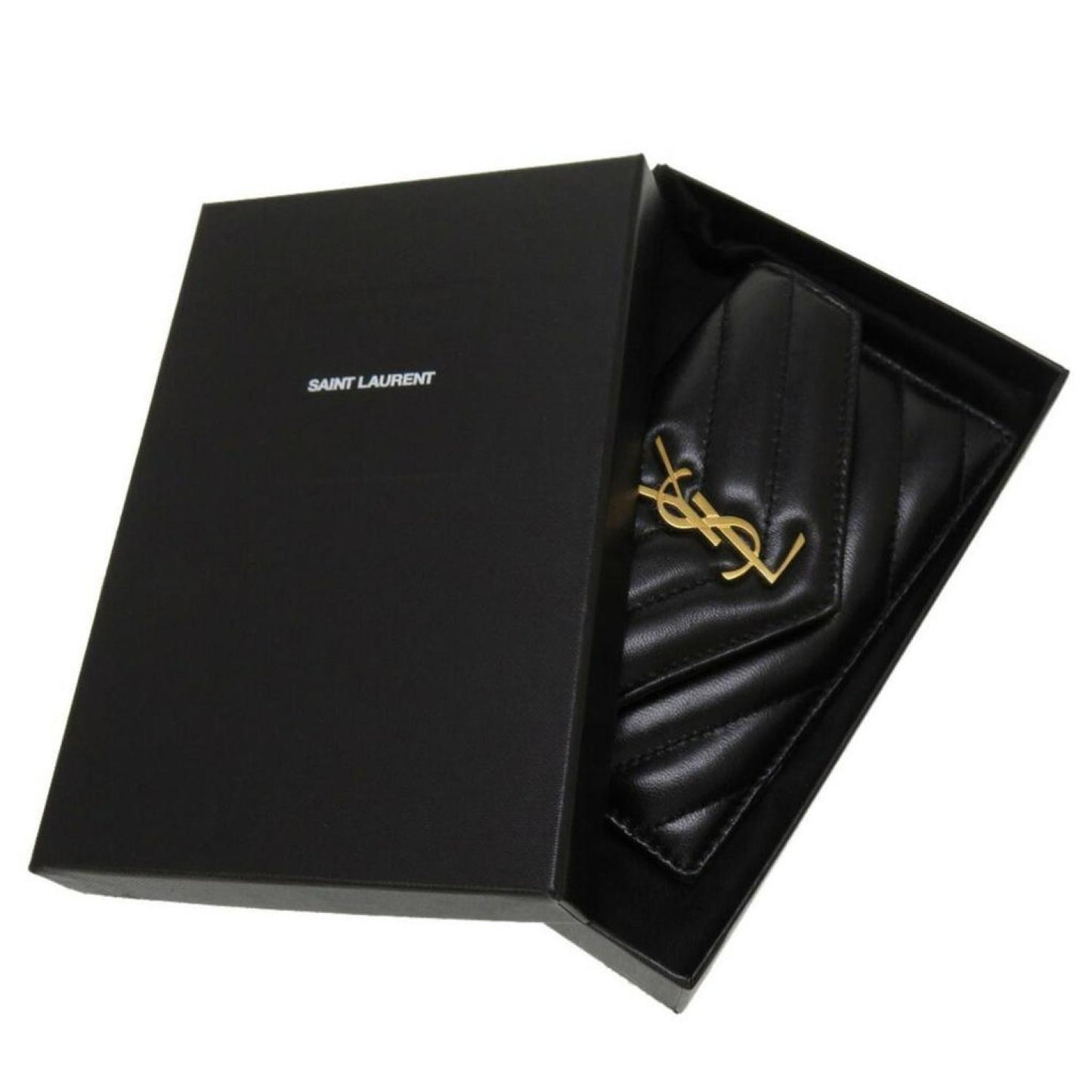 Saint Laurent Leather Wallet (Pre-Owned)