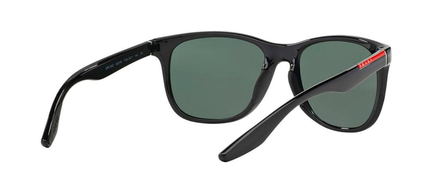 Prada Linea Rossa PS 03OSF 1AB3O1 Square Sunglasses