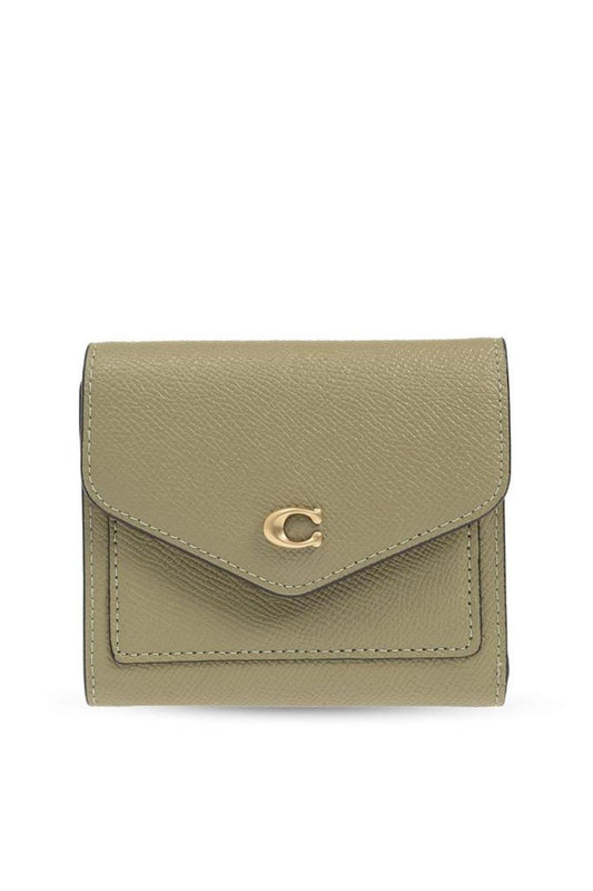 Coach Wyn Logo Plaque Small Wallet