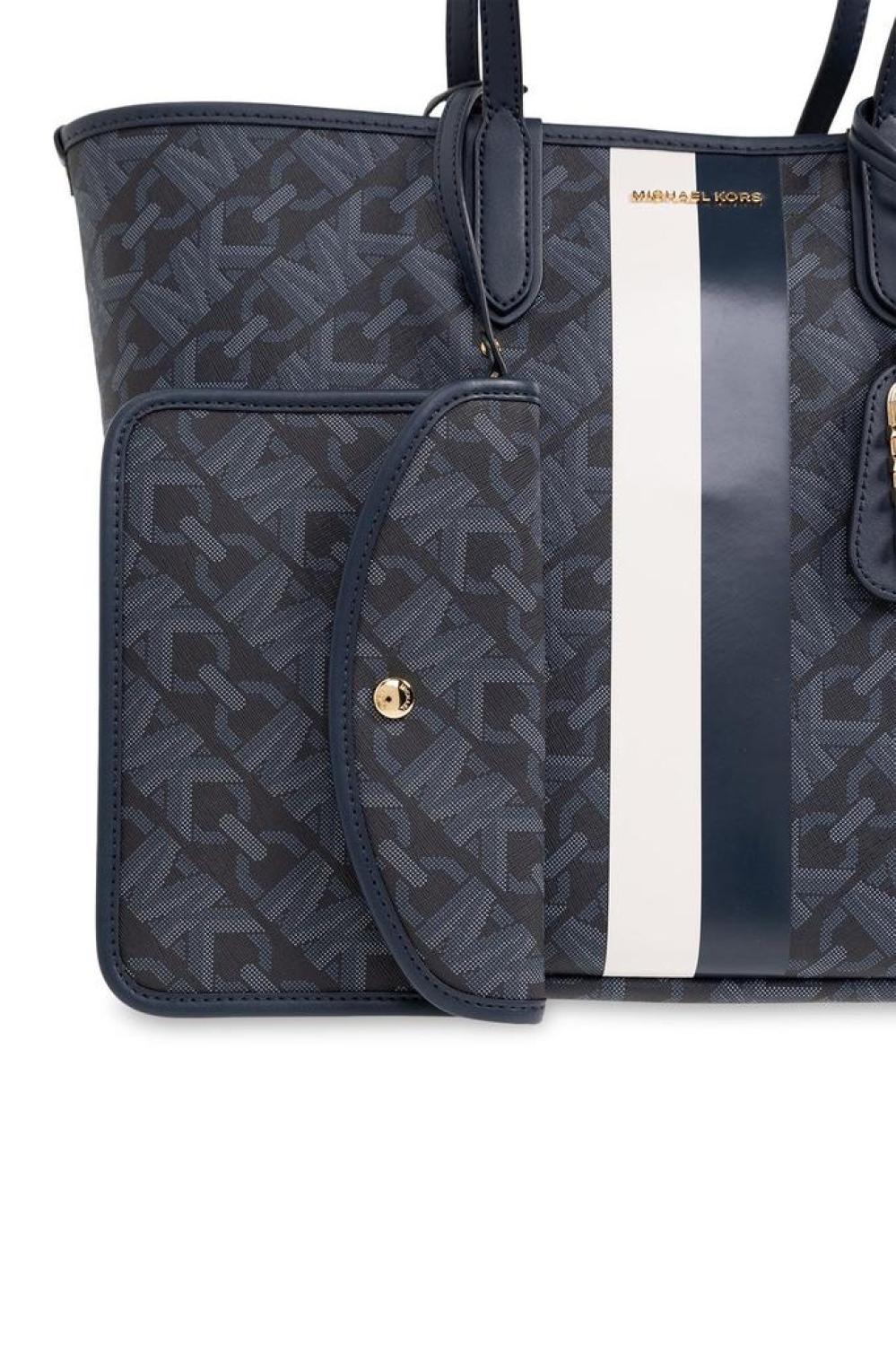 Michael Michael Kors Eliza Logo Plaque Tote Bag