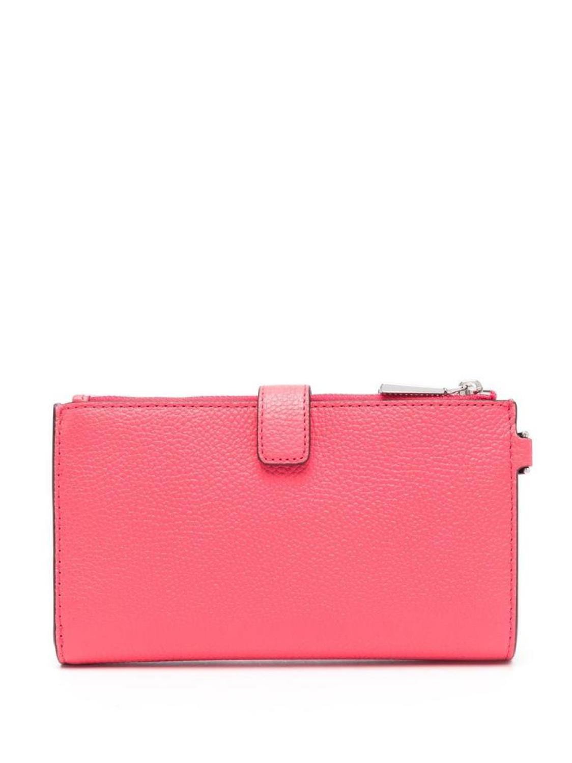 Michael Michael Kors Logo Plaque Zipped Wallet