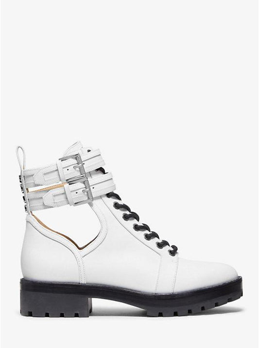 Bensen Leather Combat Boot