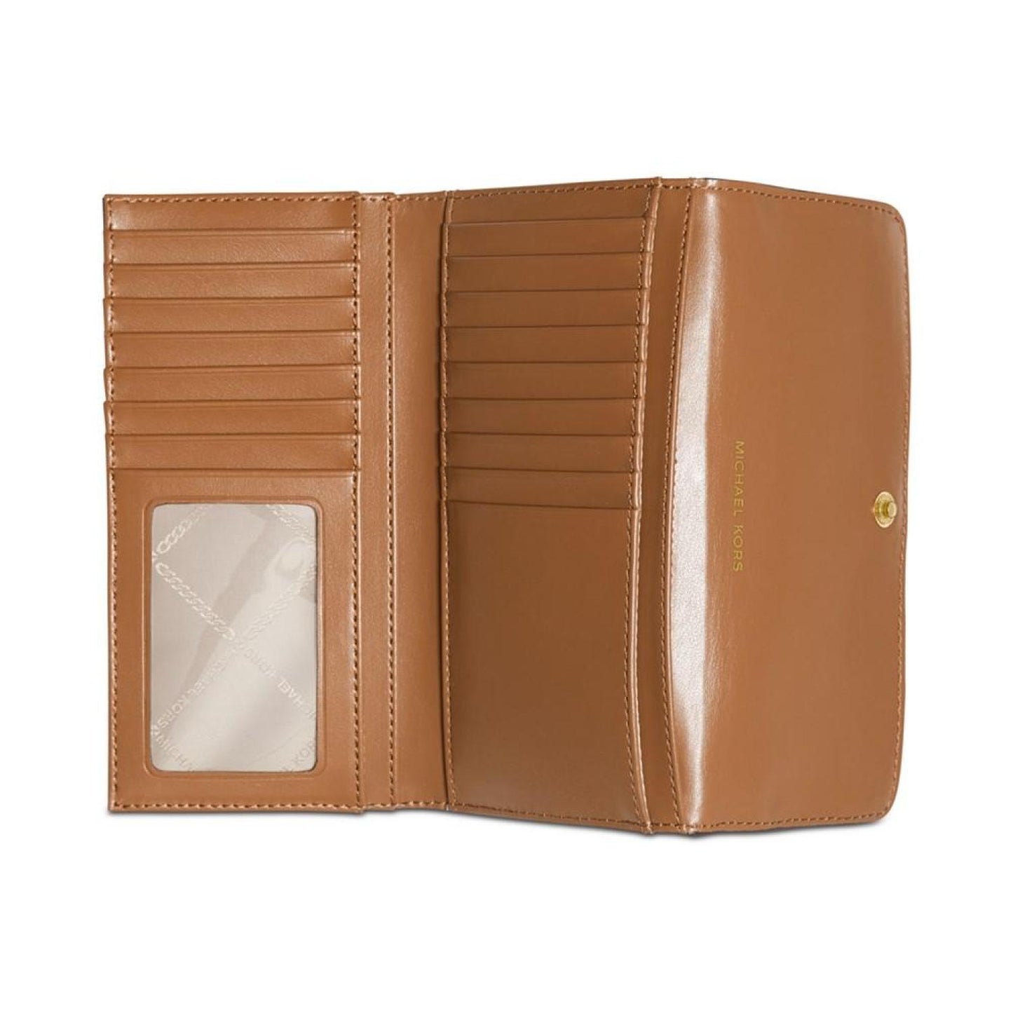 Logo Jet Set Charm Large Trifold Wallet