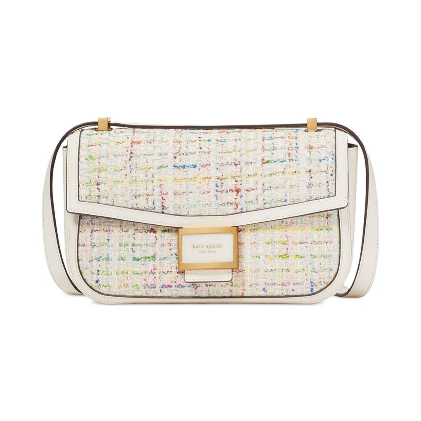 Katy Small Tweed Convertible Shoulder Bag