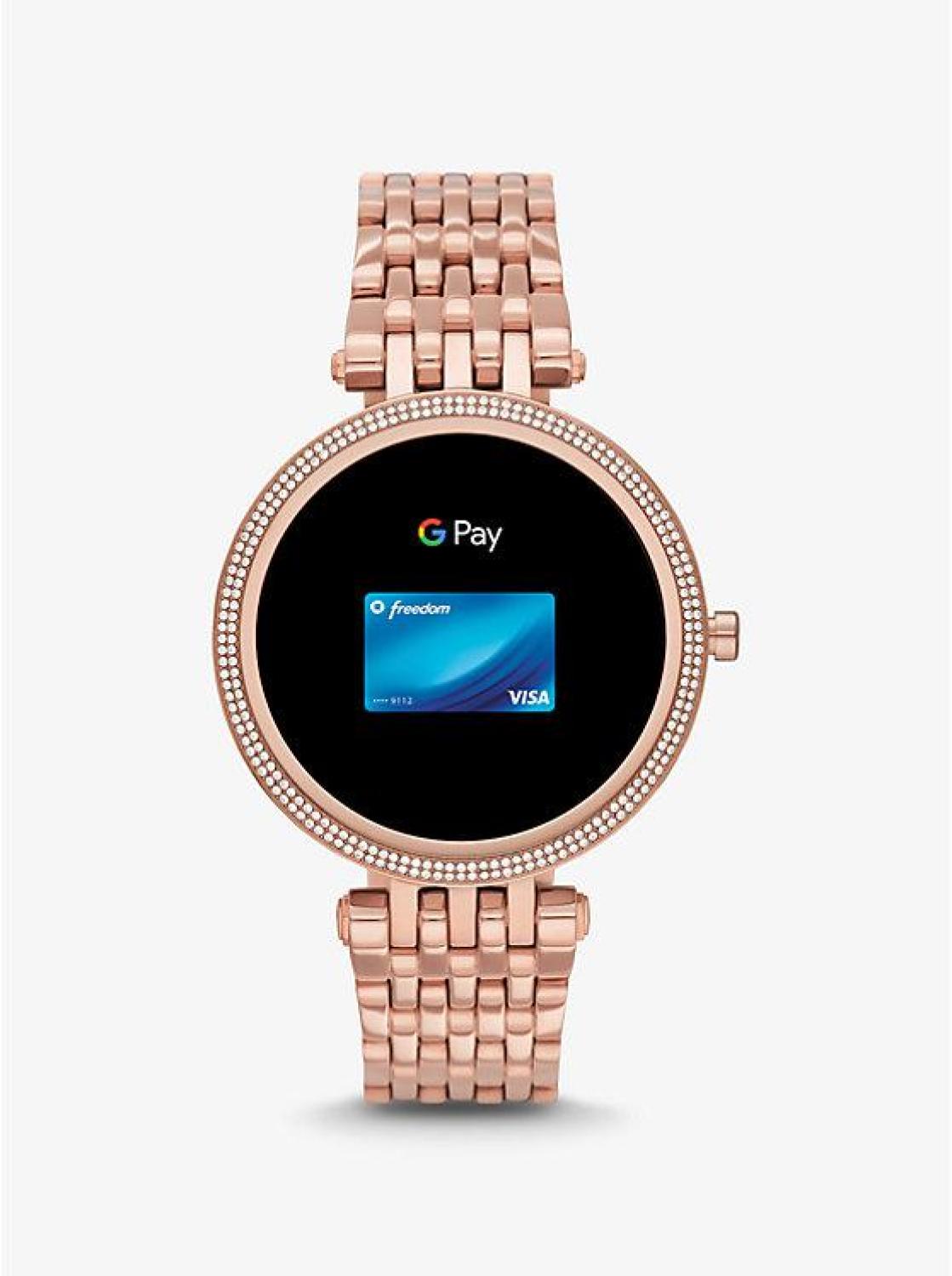 Gen 5E Darci Pavé Rose Gold-Tone Smartwatch