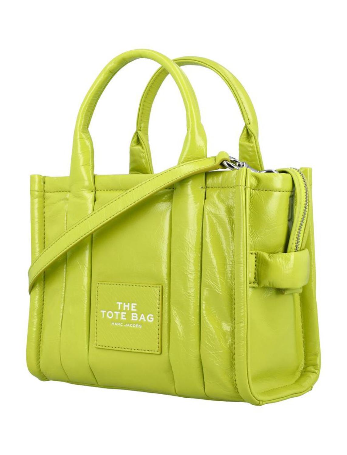 Marc Jacobs Logo Patch Zipped Small Tote Bag