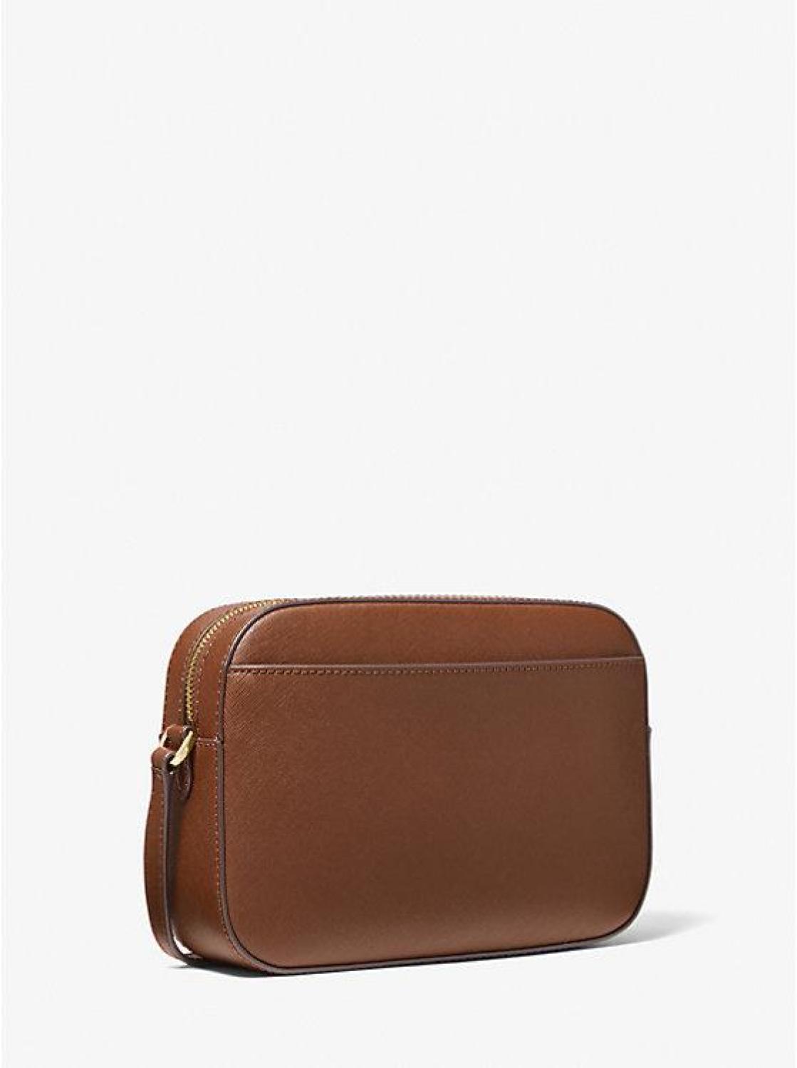 Jet Set Large Saffiano Leather Crossbody Bag