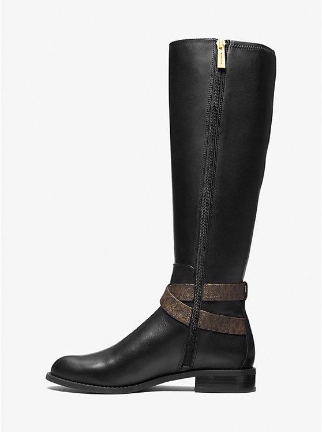 Rory Leather and Logo Boot