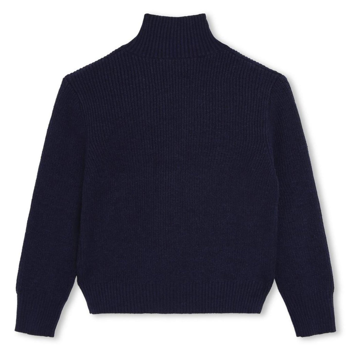 The Marc Jacobs Kids Logo Embroidered Knitted Top