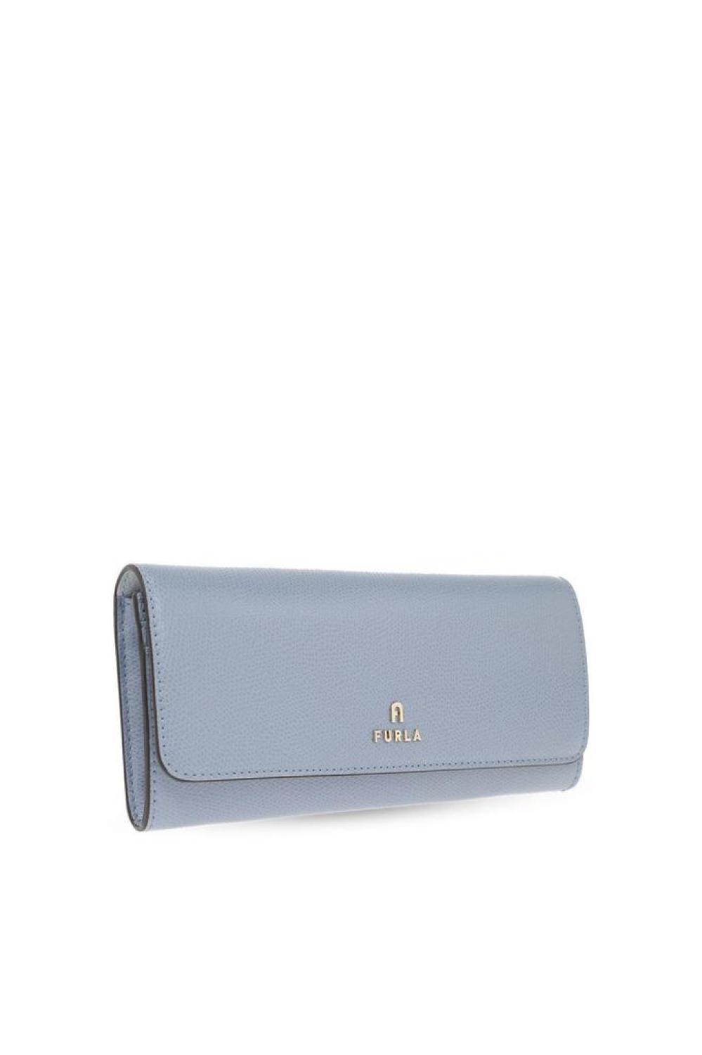 Furla Logo Plaque Snapped Wallet