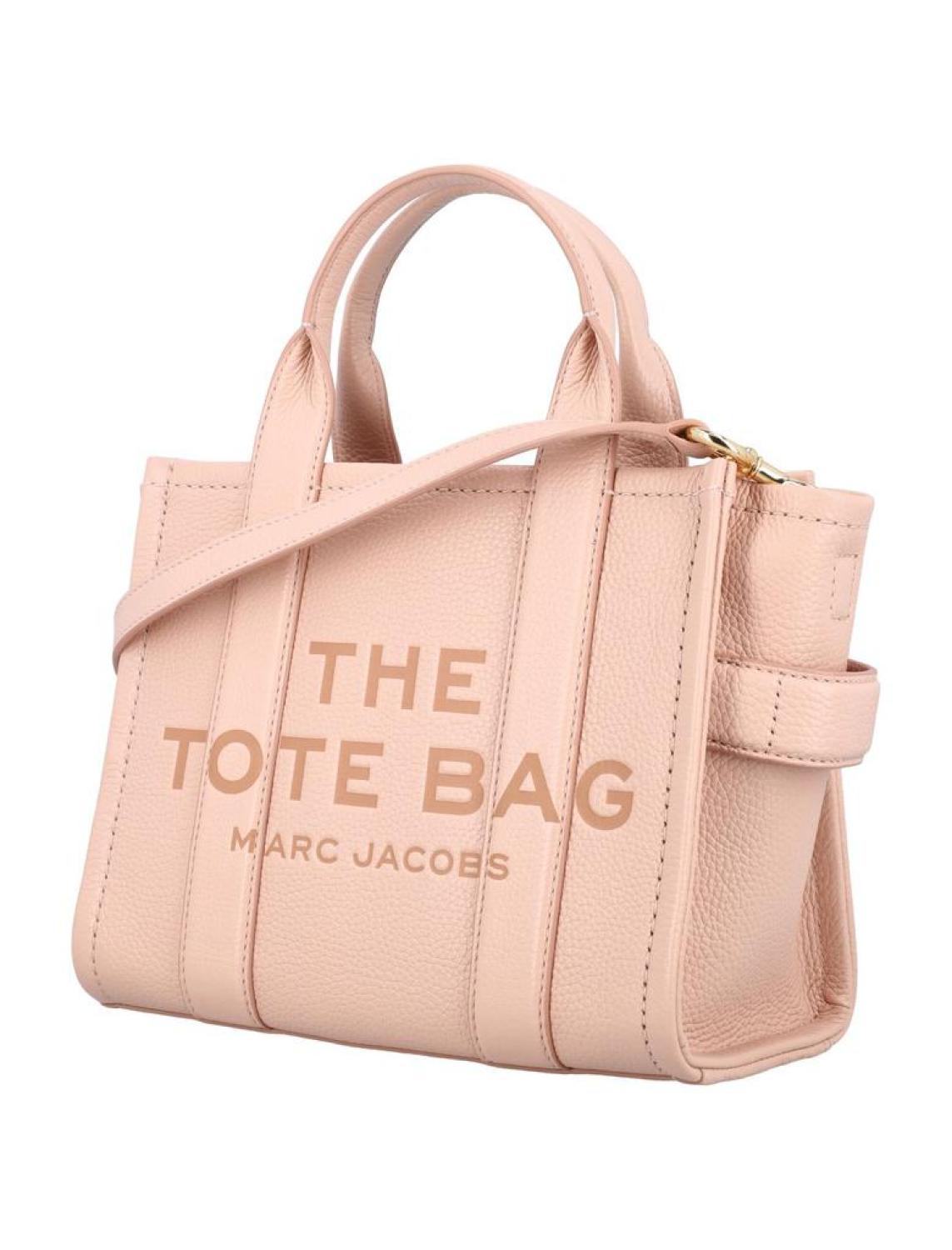 Marc Jacobs Logo Debossed Zipped Small Tote Bag